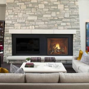 True Indoor Gas Fireplace